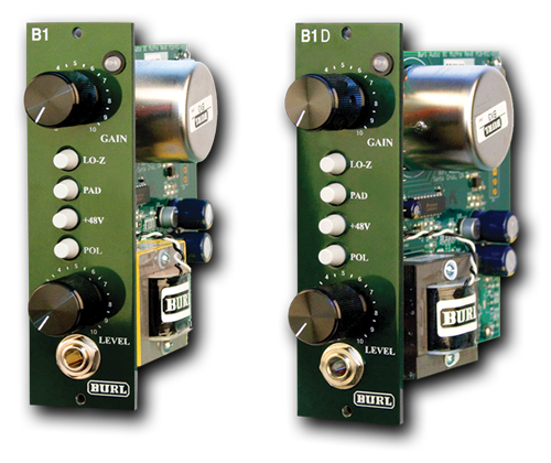 Burl Audio B1 and B1D detail comparison