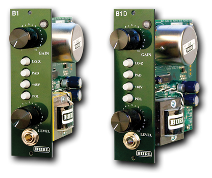 Burl Audio B1 and B1D detail comparison
