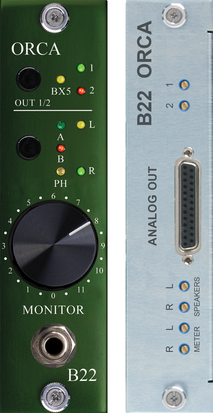 Burl B22 Orca Control Room Monitor Card