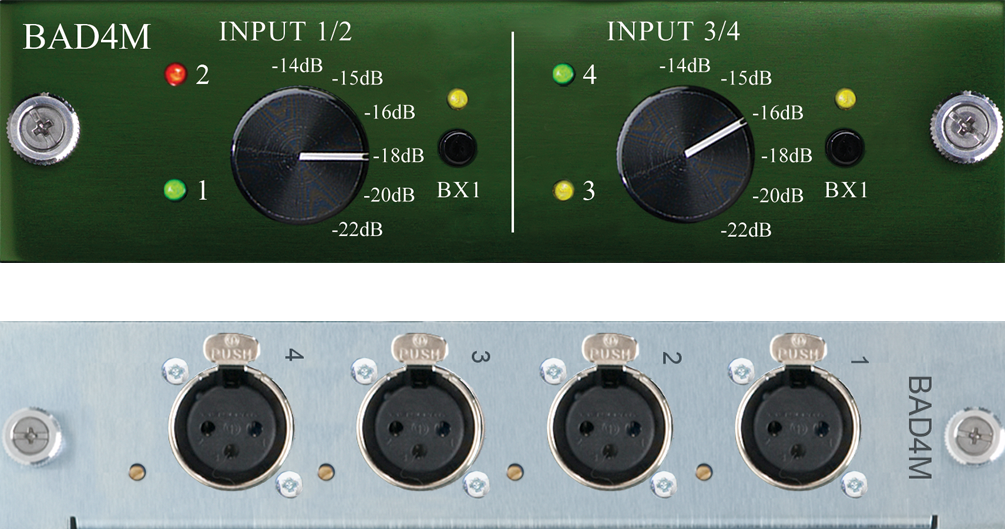 Burl BAD4M A/D Converter Card
