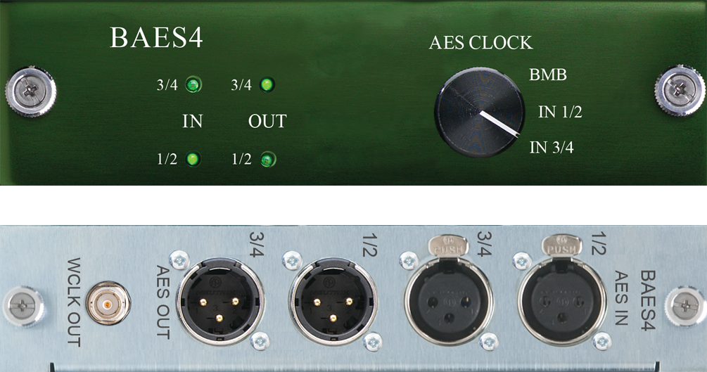Burl BAES4 AES/EBU Digital I/O Card