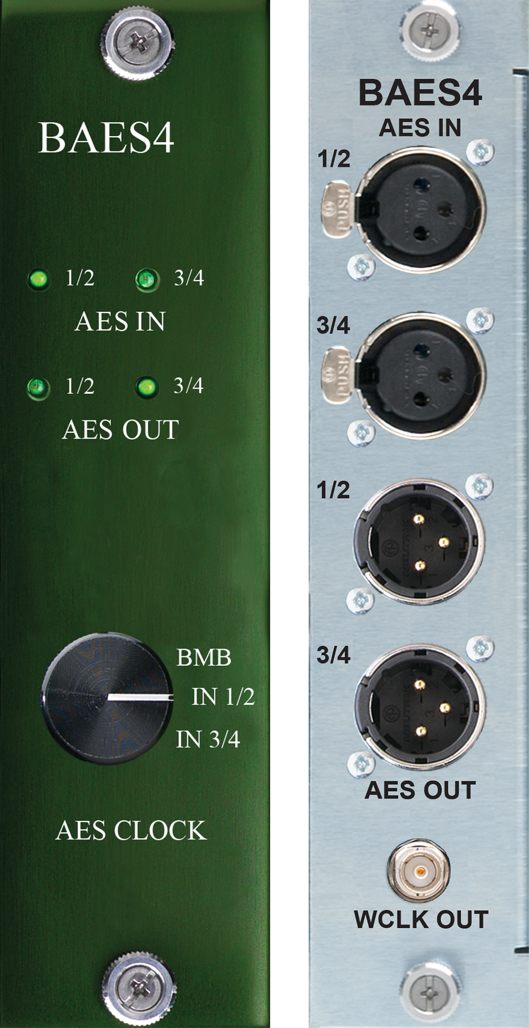 Burl Audio BAES4 front and back