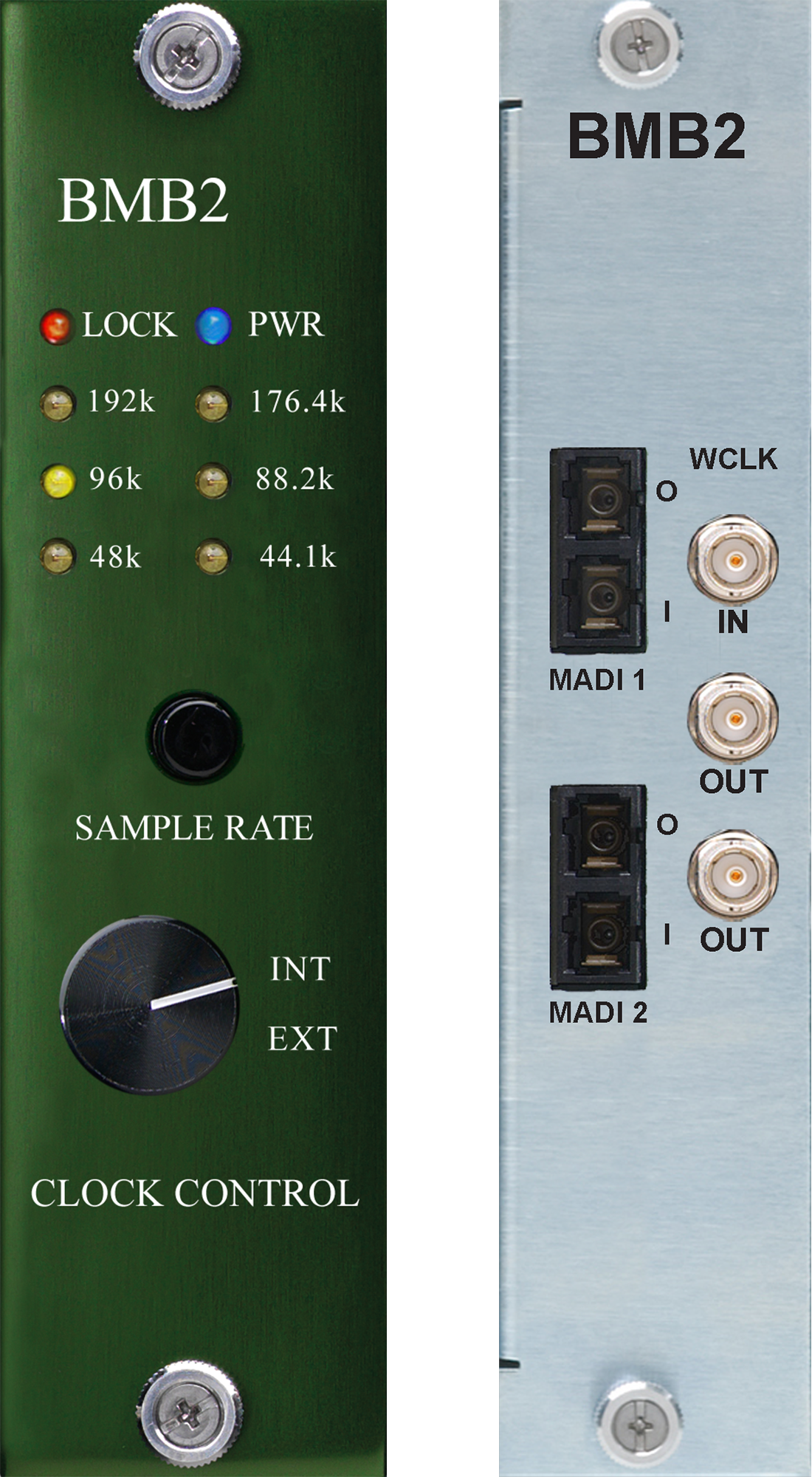 Burl Audio BMB2 MADI motherboard front and back