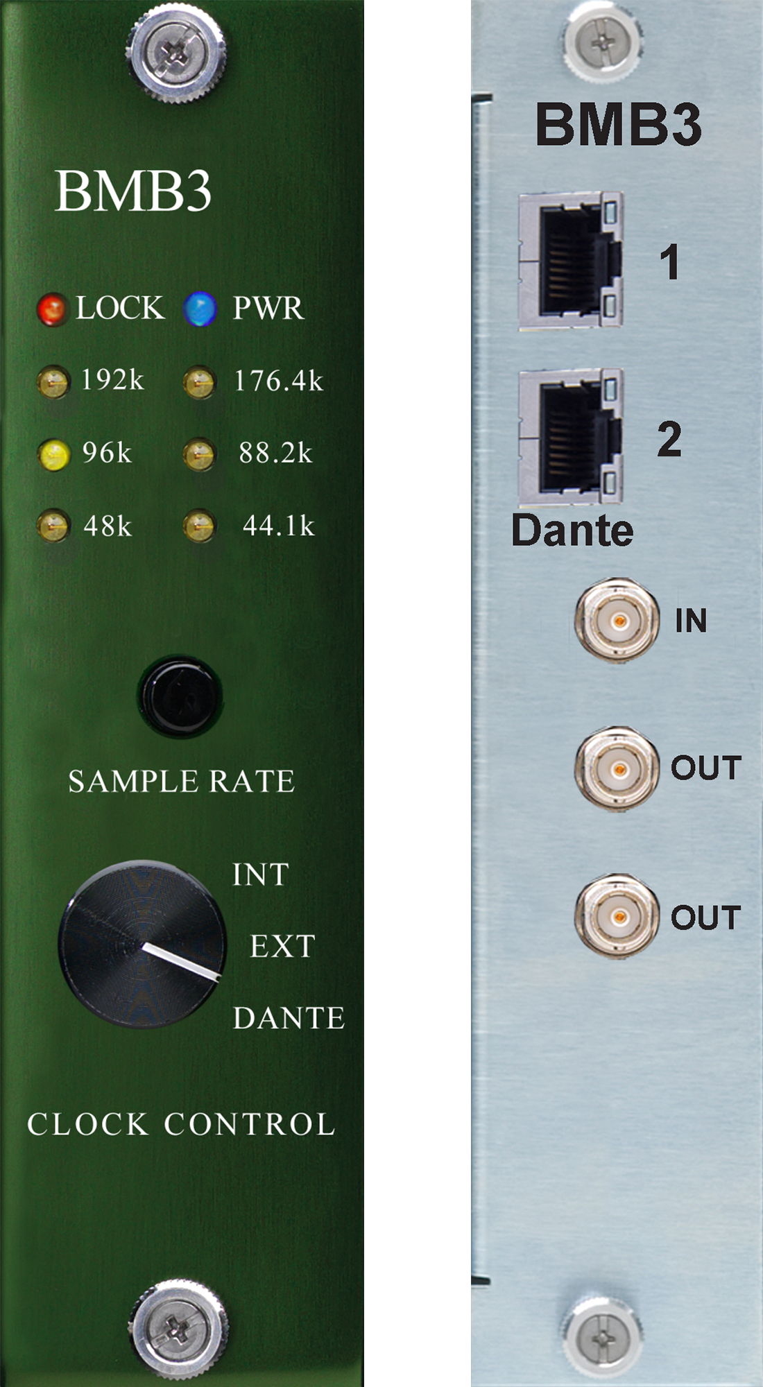 Burl Audio BMB3 Dante motherboard front and back