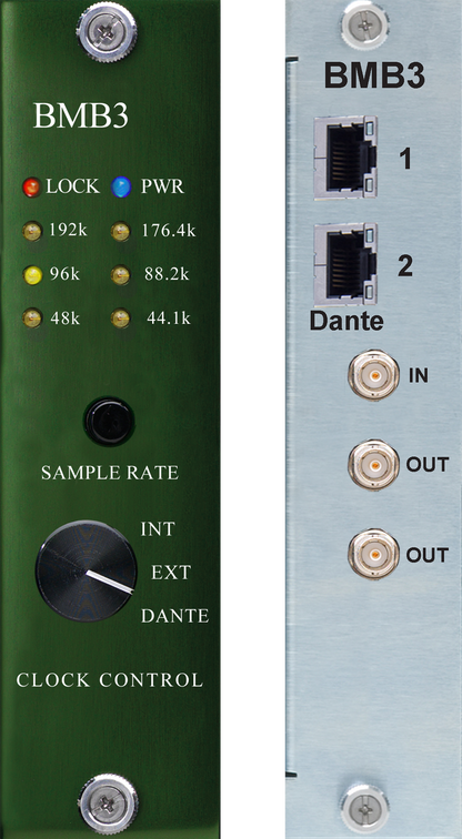 Burl Audio BMB3 Dante motherboard front and back