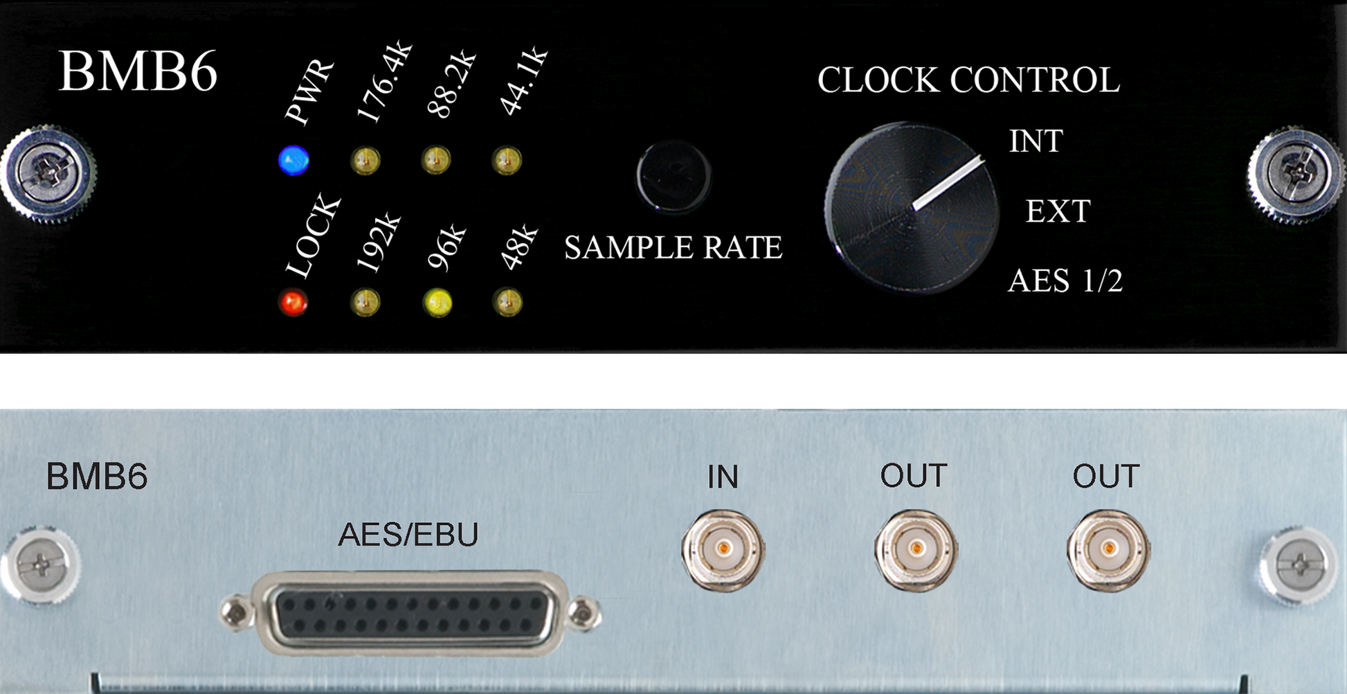 Burl Audio BMB6 AES/EBU motherboard front and back