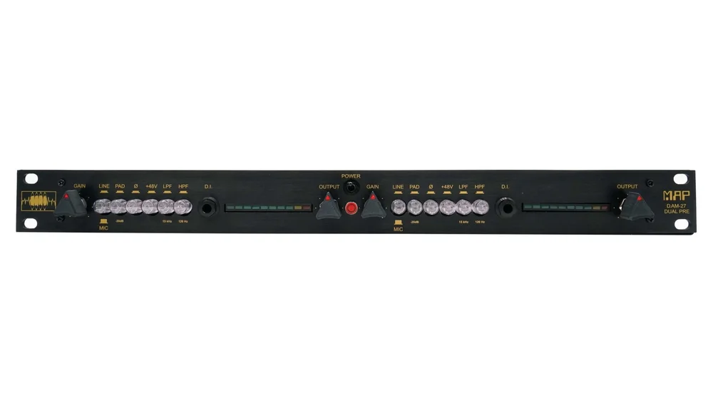 MAP D.AM-27 Dual Channel Mic Preamp