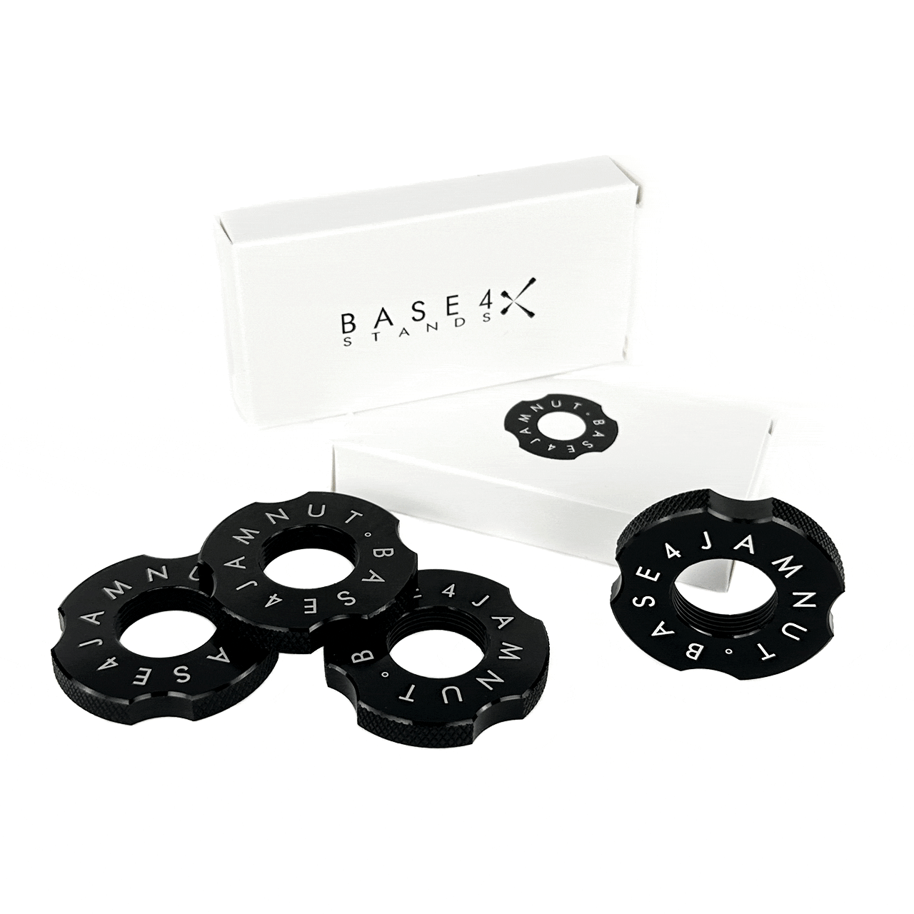 Base 4 Stands Jam Nut 4-pack