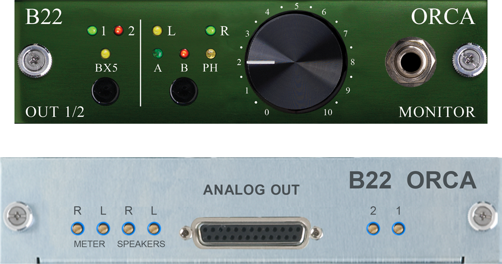 Burl Audio B22 Orca rear panel