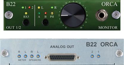 Burl Audio B22 Orca rear panel
