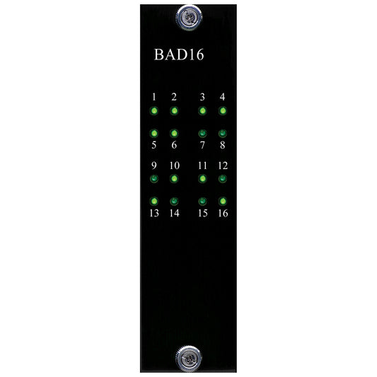 Burl Audio BAD16 A/D Converter Card Frontplatte