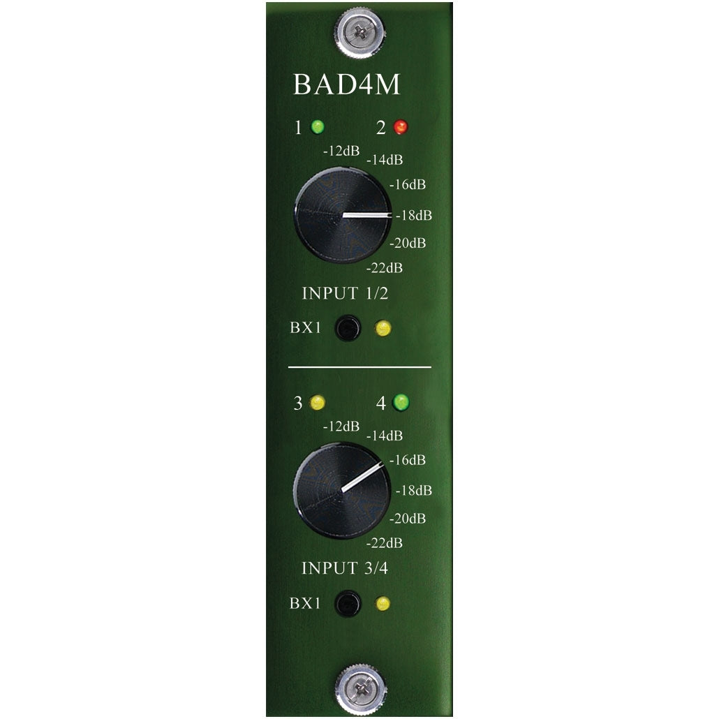 Burl Audio BAD4M A/D Converter Card Frontplatte