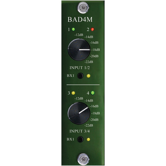 Burl Audio BAD4M A/D Converter Card Frontplatte