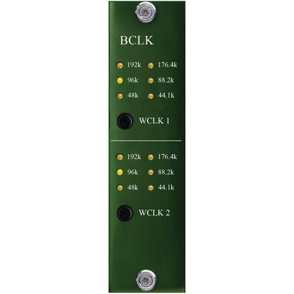 Burl Audio BCLK Word Clock Card Frontplatte