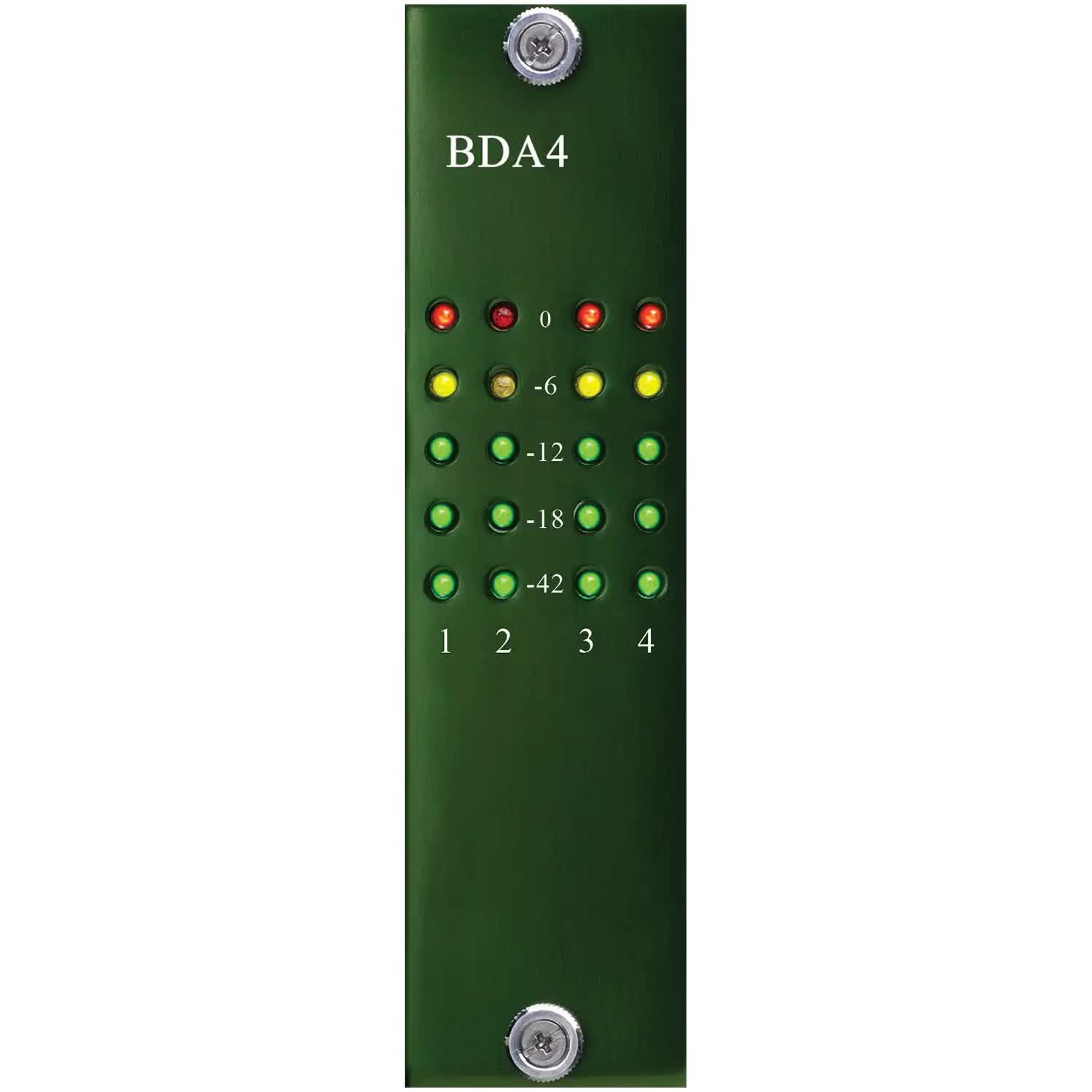 Burl Audio BDA4 D/A Converter Card Frontplatte