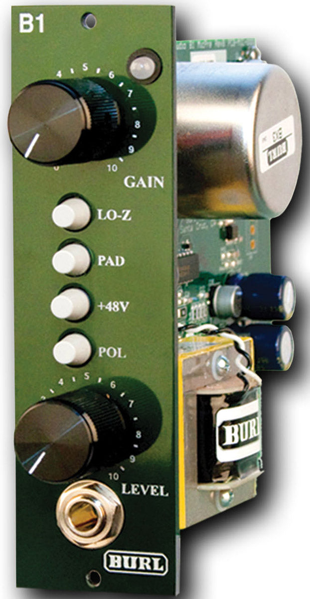 Burl Audio B1 500-Series Mic Preamp Seitenansicht