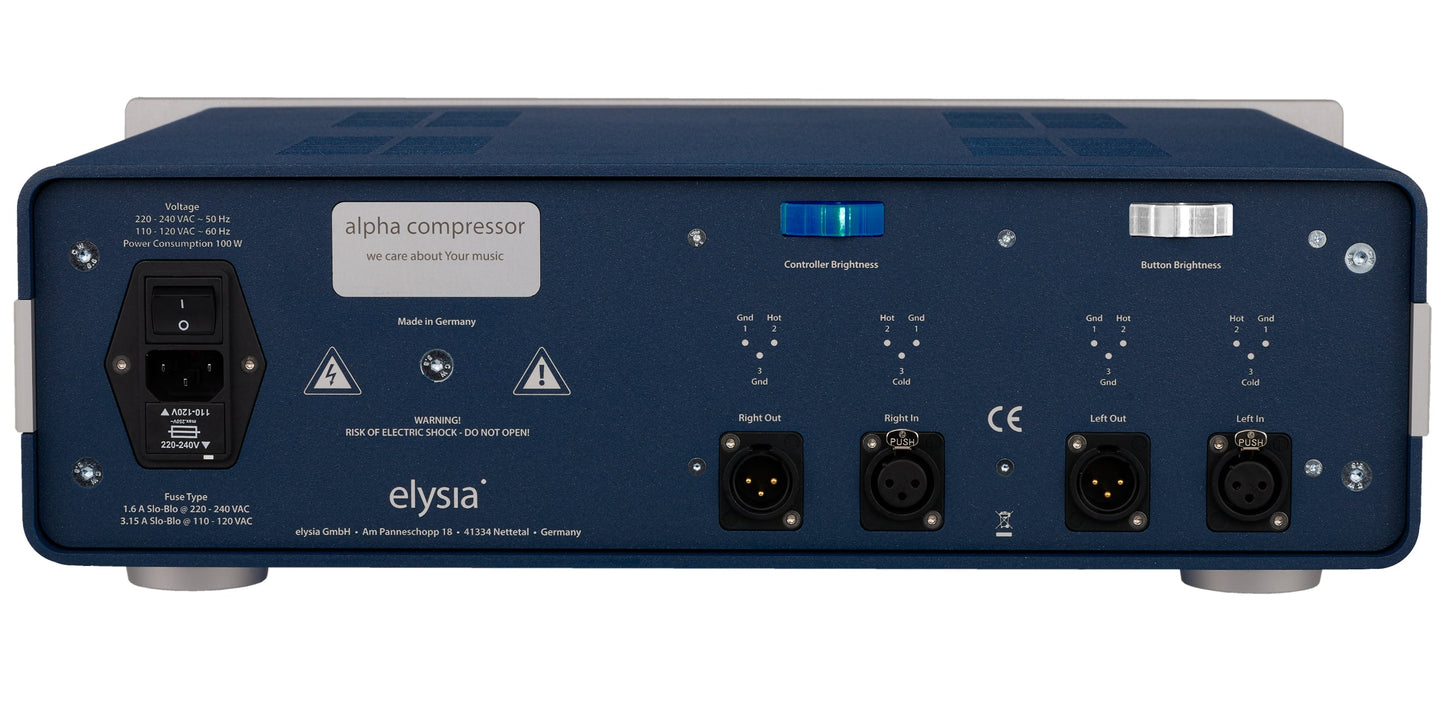 Elysia alpha compressor - Rear