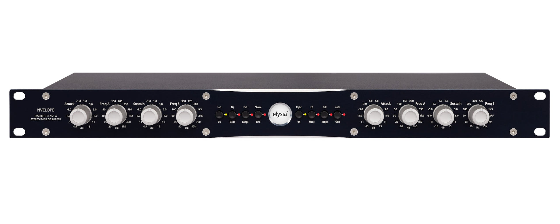 Elysia nvelope 19 inch Rack - Front