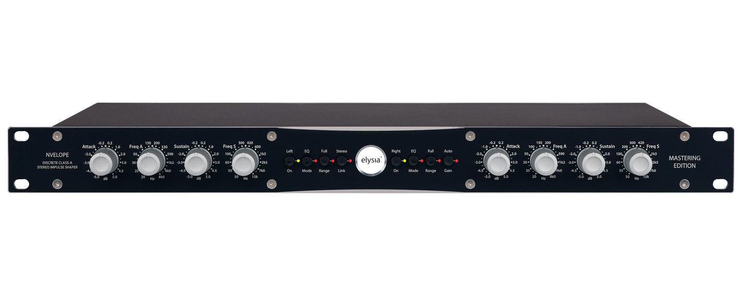 Elysia nvelope Mastering Edition - Front