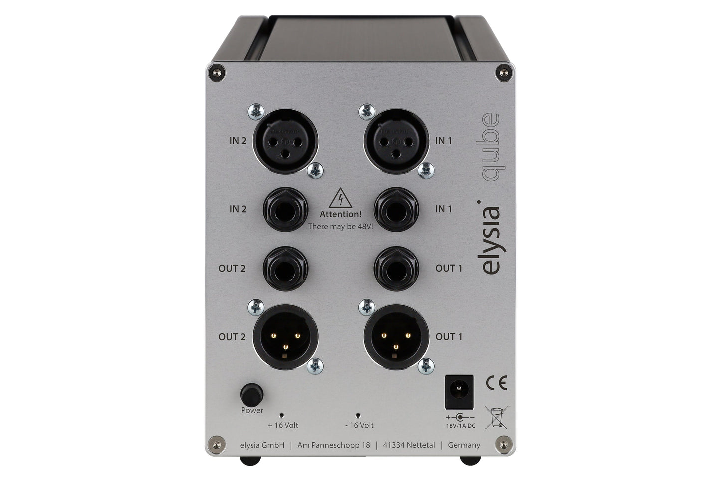 Elysia nvelope qube - Rear
