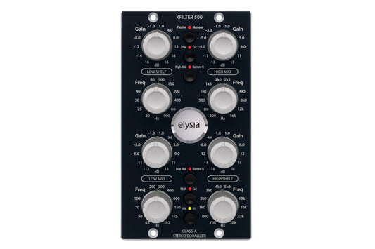 Elysia xfilter 500 - Front