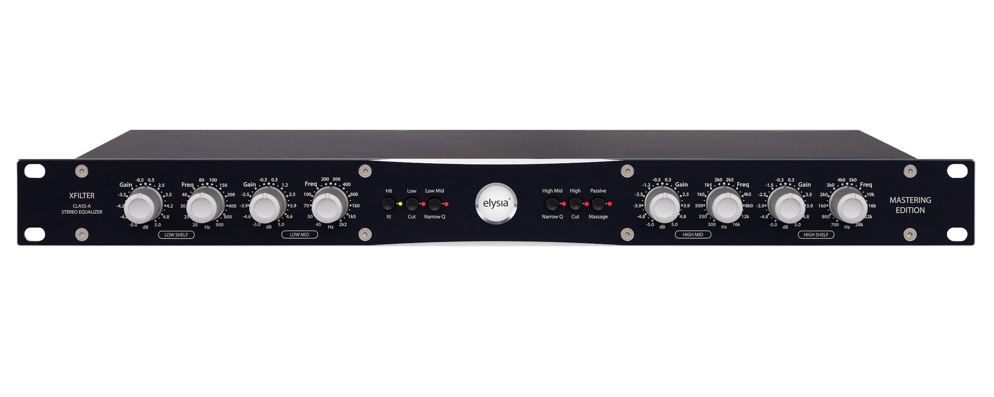 Elysia xfilter Mastering Edition - Front