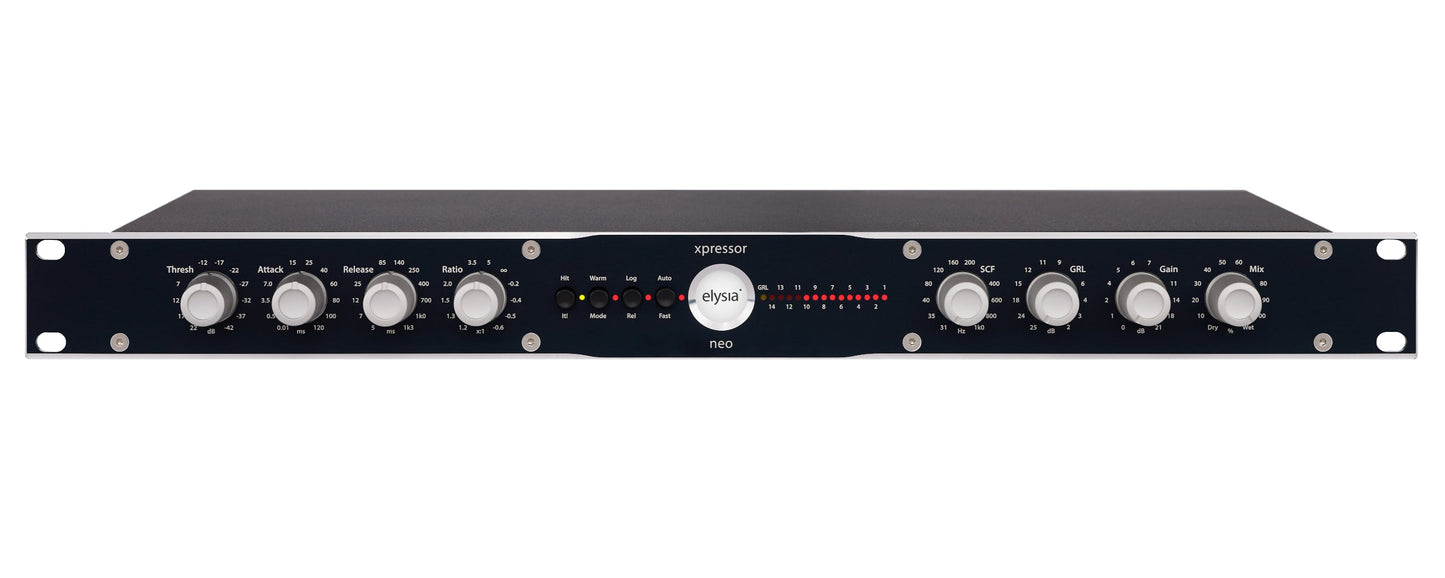Elysia xpressor neo 19 inch Rack - Front